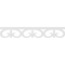 Ekena Millwork Fortuna Architectural Grade PVC Running Trim, 8"H x 5/8"P x 48"L RUNP08X0625X48FOR - alternate 2